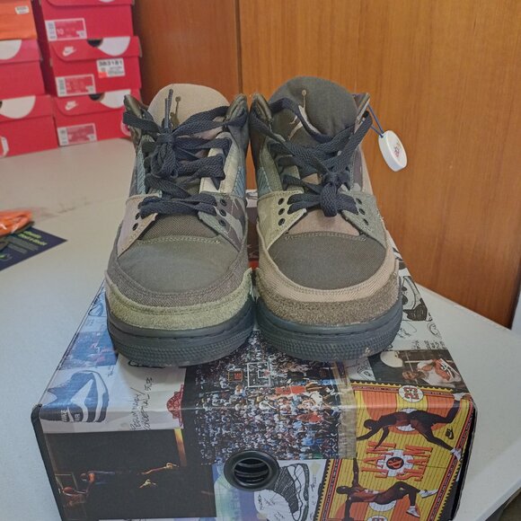 Size 10.5 - Jordan 3 Retro Patchwork 2021 og box excellent condition - Picture 10 of 12